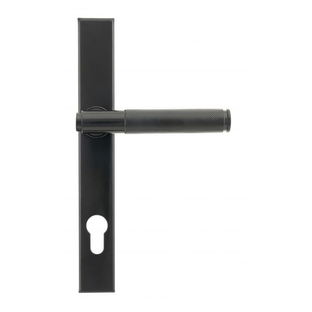 From the Anvil Brompton Slimline Lever Espag. Lock Set - Black - (Sold in Pairs)
